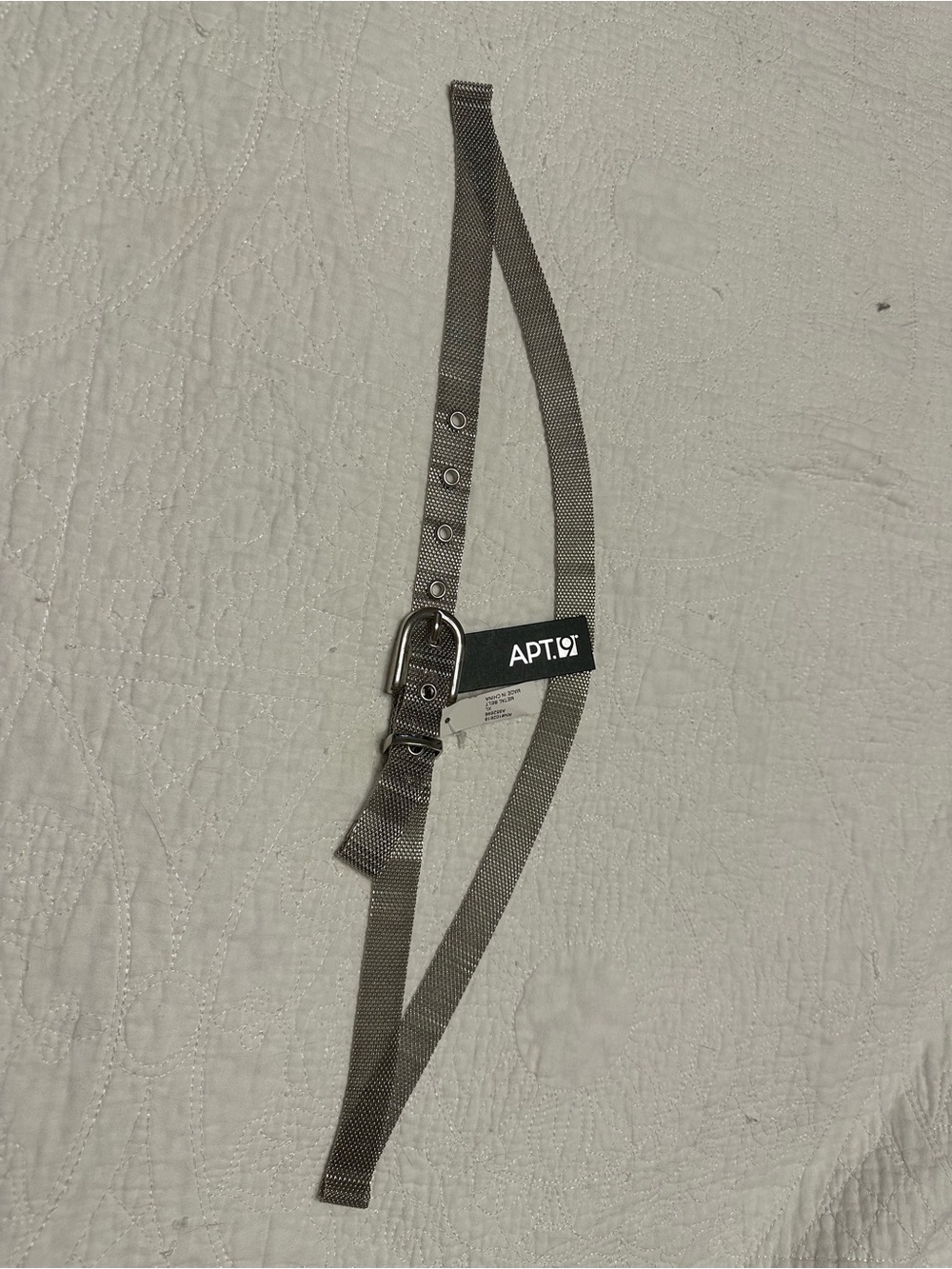 Apt. 9 Silver Mesh Strap